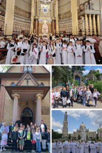 Pielgrzymka trzecioklasistów do Lichenia