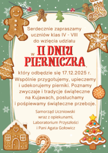 II Dzień Pierniczka – będzie pysznie!